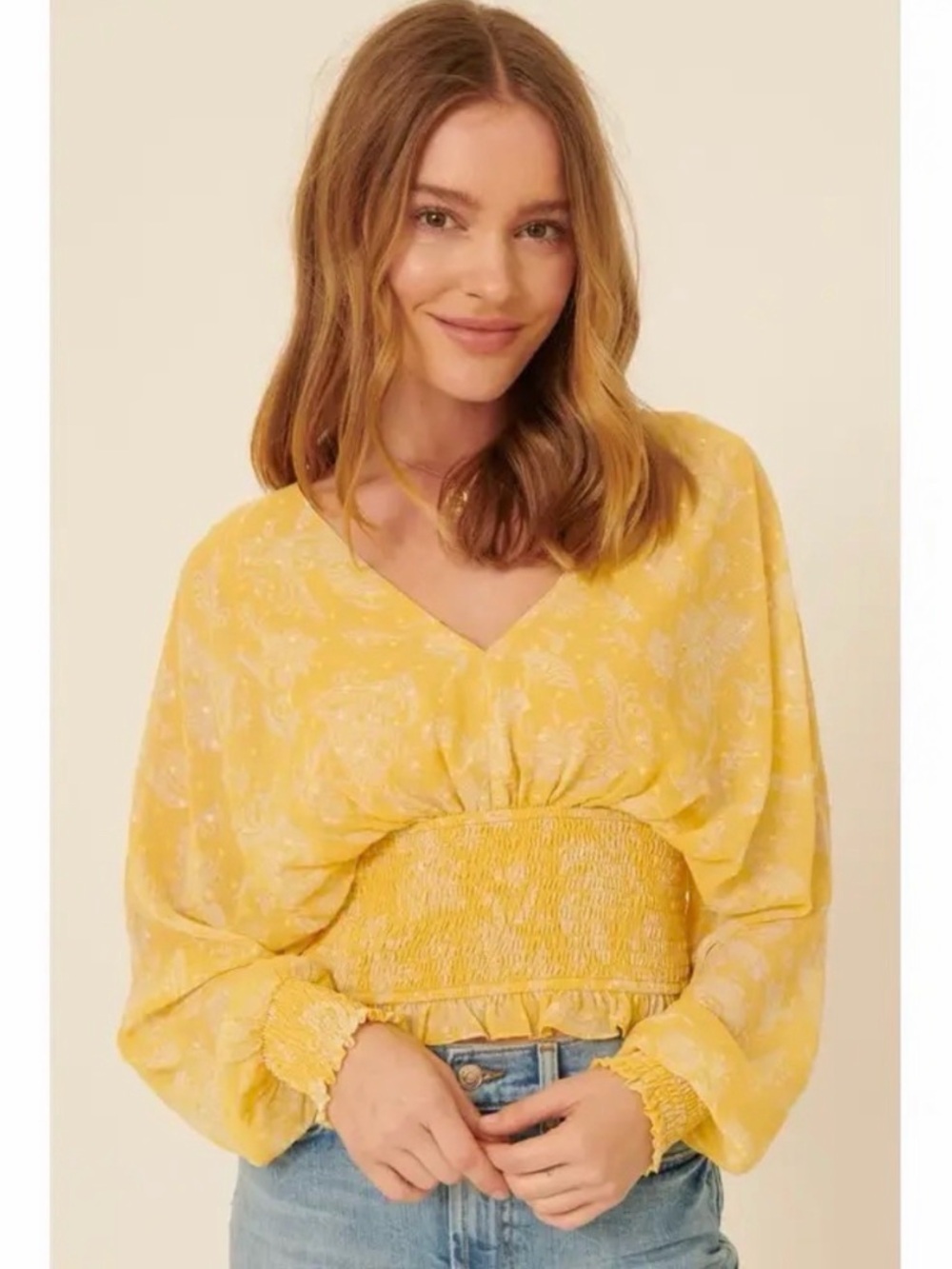 Promesa Ruched Tie-Back Top✨